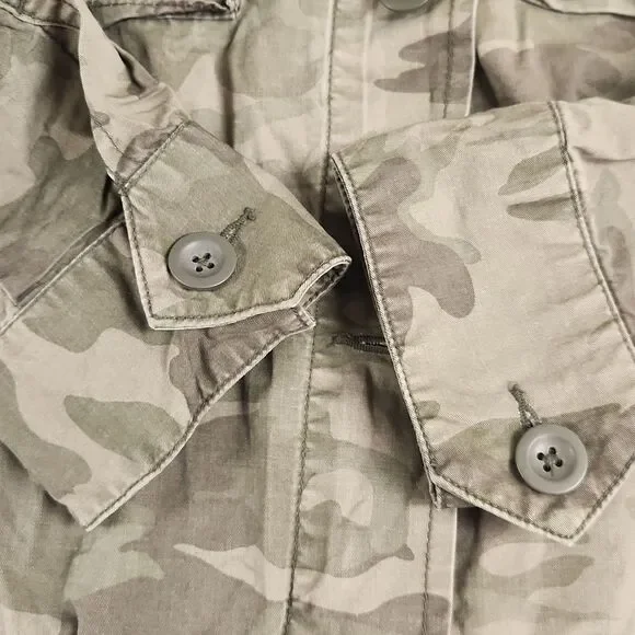 Old Navy Camo Shirt Jacket Lightweight S - Picture 7 of 10